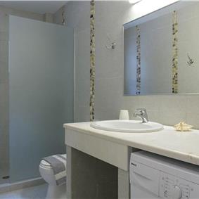 7 bedroom seafront luxury villa with pool & jacuzzi, near Acharavi, sleeps 14-15